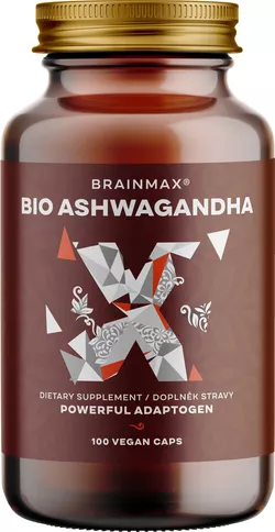 BrainMax BIO Ashwagandha, 660 mg, 100 kapsułek roślinnych