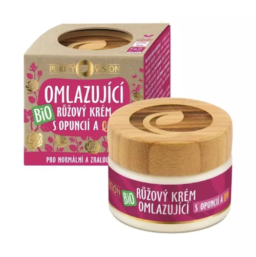 PURITY VISION - Różowy krem ​​odmładzający BIO, 40 ml